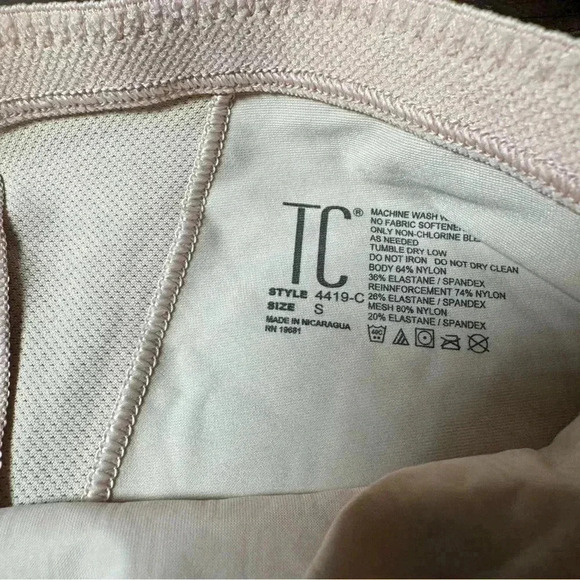 NWOT TC Fine  Intimates Womens Cool On You Firm Control Thigh Slimmer 4419 S - Picture 5 of 5